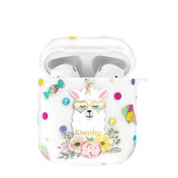 Чехол Kingxbar Adorkable для Apple Airpods Candy Alpaca