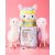 Чехол Kingxbar Adorkable для Apple Airpods Rainbow Alpaca