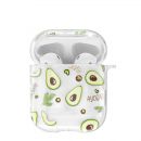Чехол Kingxbar Fruit для Apple Airpods Avocado