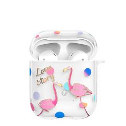 Чехол Kingxbar Flamingo для Apple Airpods Vision