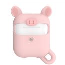 Чехол Kingxbar Adorkable для Apple Airpods Свинка