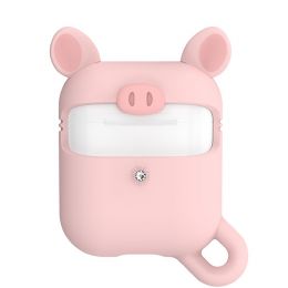 Чехол Kingxbar Adorkable для Apple Airpods Свинка