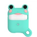 Чехол Kingxbar Adorkable для Apple Airpods Лягушка