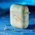 Чехол Kingxbar Marble для Apple AirPods Синий