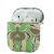 Чехол Kingxbar Camouflage для Apple AirPods Зелёный