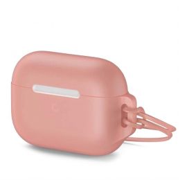 Чехол Baseus Let''s go Jelly Lanyard для iPods pro Оранжевый (с оранжевым ремешком)