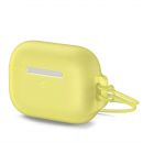 Чехол Baseus Let''s go Jelly Lanyard для iPods pro Жёлтый (с жёлтым ремешком)