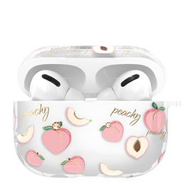 Чехол Kingxbar Fruit для Apple Airpods Pro Peach