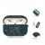 Чехол Kingxbar Crystal Fabric для Apple Airpods Pro Синий