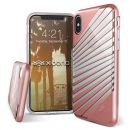 Чехол X-Doria Revel Lux для iPhone X Rose Gold Rays