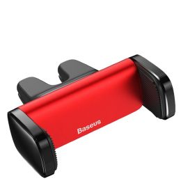 Автодержатель Baseus Steel Cannon Красный