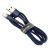 Кабель Baseus Cafule USB - Lightning 1.5A 2м Синий с золотом