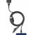 Кабель Baseus Flash One-for-three micro USB+Lightning+Type-C 5A 1.2м Черно-Серый