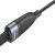 Кабель Baseus Flash One-for-three micro USB+Lightning+Type-C 5A 1.2м Черно-Серый