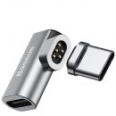 Магнитный переходник Baseus Mini Magnetic Type-C Elbow Adapter 86W