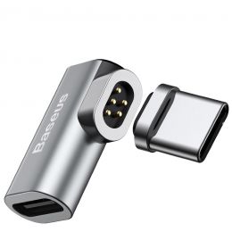Магнитный переходник Baseus Mini Magnetic Type-C Elbow Adapter 86W