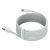 Кабель Baseus Simple Wisdom USB - Type-C 5A 1.5м Белый (2шт)