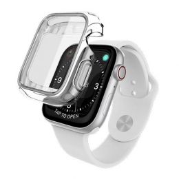 Чехол X-Doria Defense 360x для Apple Watch 44 мм Прозрачный