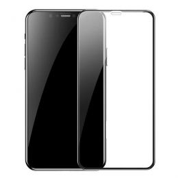 Стекло Baseus 0.23mm для iPhone Xs Max Чёрное