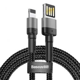 Кабель Baseus Cafule Special Edition Lightning 2м Cеро-Чёрный