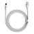 Кабель Baseus Zinc Magnetic USB - Lightning 2.4A 1м Серый+Черный