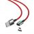 Кабель магнитный Baseus Zinc Magnetic Lightning 1.5A 2м Красный