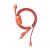 Кабель Baseus Flash One-for-three micro USB+Lightning+Type-C 5A 1.2м Оранжевый