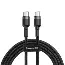 Кабель Baseus Cafule Type-C PD2.0 60W 2м Серо-Чёрный