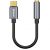 Переходник Baseus L54 Type-C - mini Jack Серый