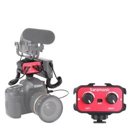 Двухканальный аудиоадаптер Saramonic SR-AX100