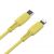 Кабель Baseus Colourful Cable Type-C - Lightning 18W 1.2м Жёлтый