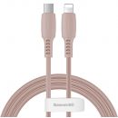 Кабель Baseus Colourful Type-C - Lightning 18W 1.2м Розовый