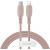 Кабель Baseus Colourful Type-C - Lightning 18W 1.2м Розовый