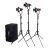Комплект осветителей 3шт CAME-TV Boltzen Q-55W Mark II + стойки