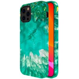 Чехол Kingxbar Agate для iPhone 12 Pro Max Зелёный