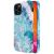 Чехол Kingxbar Agate для iPhone 12/12 Pro Голубой