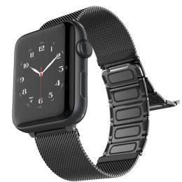 Браслет Raptic Classic Plus для Apple Watch 42/44мм Чёрный