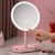Зеркало Xiaomi Jordan Judy LED Makeup Mirror с подсветкой Розовое