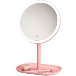 Зеркало Xiaomi Jordan Judy LED Makeup Mirror с подсветкой Розовое