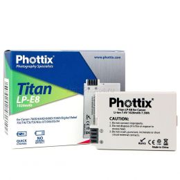 Аккумулятор Phottix Li-on LP-E8