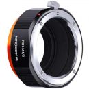 Адаптер K&F Concept M11125 для объектива Nikon AI на камеру Micro 4/3