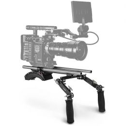 Плечевой упор с двуручным хватом Tilta 15mm dovetail shoulder mount system (new version)