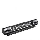 Автовизитка Baseus Temporary Parking Number Card Чёрная
