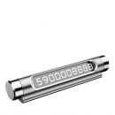 Автовизитка Baseus Temporary Parking Number Card Серебро