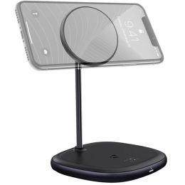 Беспроводная зарядка Baseus Swan 2-in-1 20W Чёрная