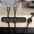 Держатель проводов Baseus Cable Clip Peas Чёрный