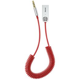 Беспроводной адаптер Baseus BA01 Bluetooth - AUX Красный