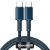 Кабель Baseus High Density Braided Type-C 100W 1м Синий