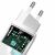 Сетевой адаптер Baseus GaN2 Lite C+C 65W Белый