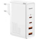 Сетевой адаптер Baseus GaN2 Pro 2C+2U 100W Белый